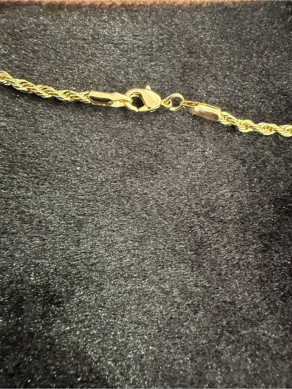18K Gold Dipped Rope Necklace - 23.5